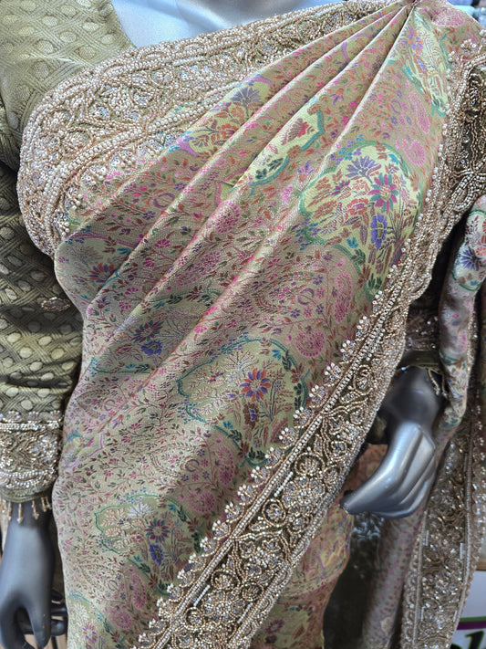 GIRAFF SILK - SAGE GREEN