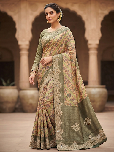 KHAANI SILK GREEN