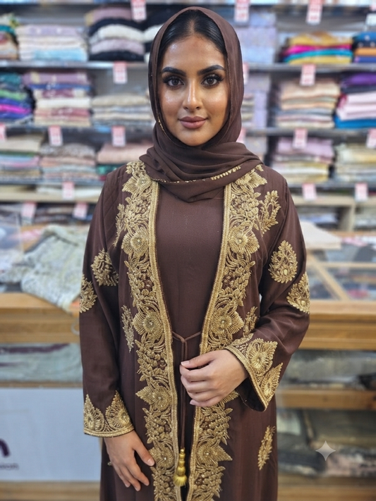 MB- Brown abaya