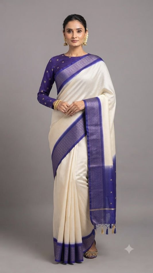 SHB - White and royal blue