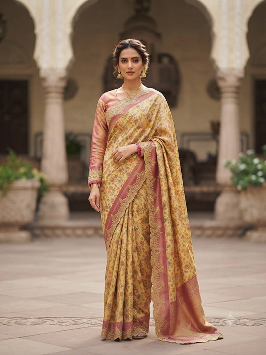 KHAANI SILK - PINK