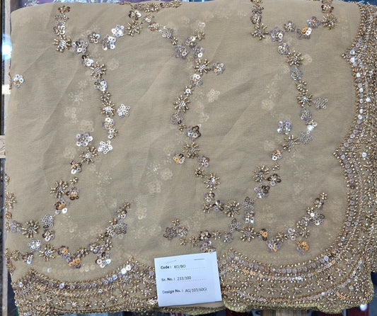 VIRAL GOLD with full sleeve blouse