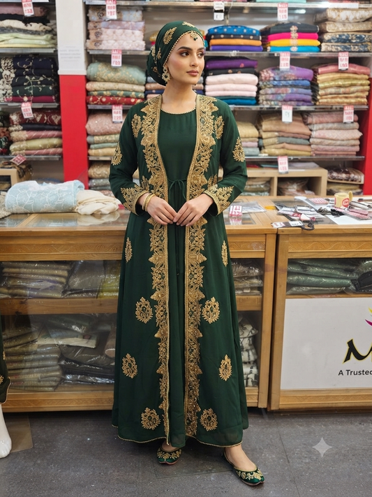 MB - Green abaya
