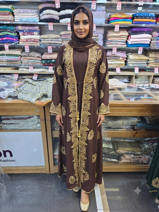 MB- Brown abaya