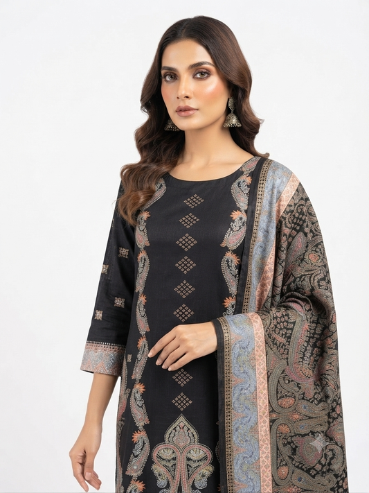 KHANI SILK BLACK