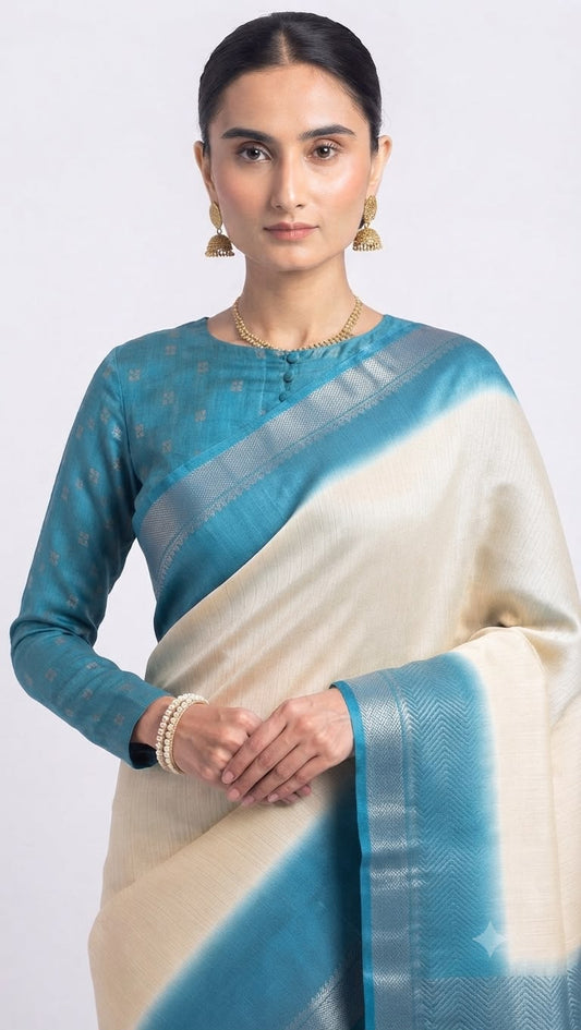 Comes with ready-made blouse