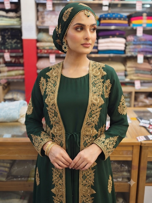 MB - Green abaya