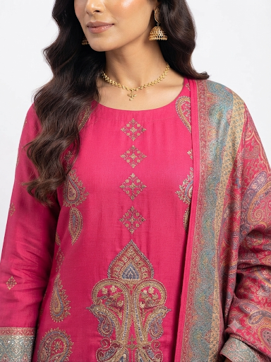 KHANI SILK HOT PINK