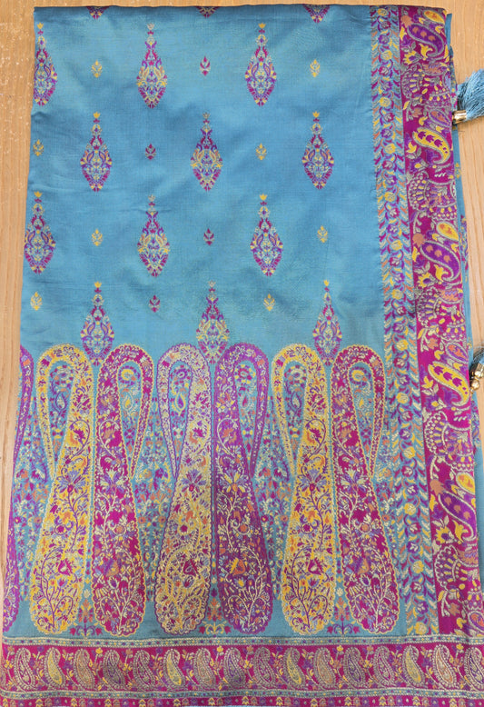 KHAANI SILK - BLUE